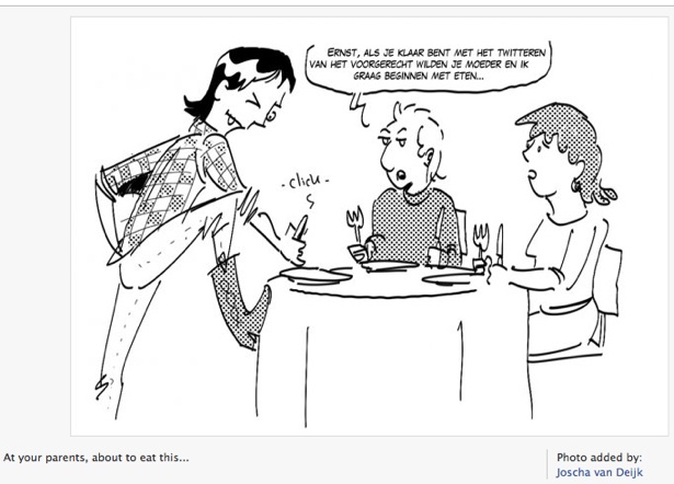 Cartoon van Joscha van Deijk